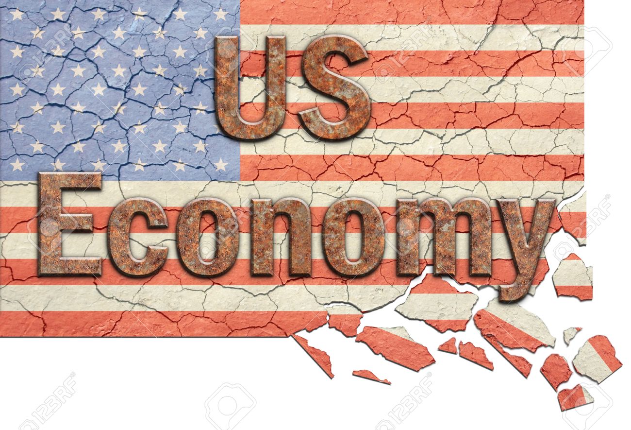 13904126-Cracked-aged-and-crumbling-american-flag-with-US-Economy-in-rusty-letters-atop--Stock-Photo